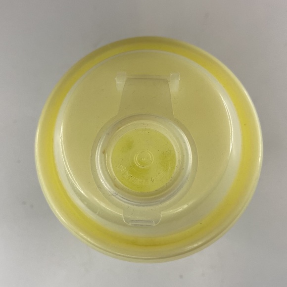 VINTAGE TUPPERWARE QUICK SHAKE GRAVY MIXER #844-2 YELLOW 16OZ - Picture 5 of 12